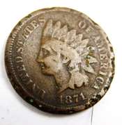 1871 Indian Head Penny