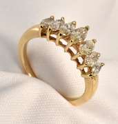 Popular1 Ct. T.W.  Marquise Diamond Ring