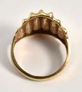 Stylish Wide Gold ring
