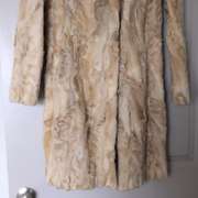 Ines Et Marechal Beige Persian Lamb 7/8 Coat