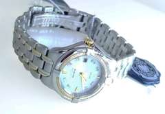Citizen Eco-Drive Women's Quattro Two-Tone Mother of Pearl and Diamonds Watch