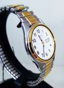 Seiko Men's elegant two-tone Watch with day date function