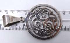 Vintage Sterling Silver Signed Pendant