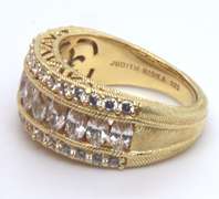 Judith Ripka Sterling Silver Cubic Zirconia Ring
