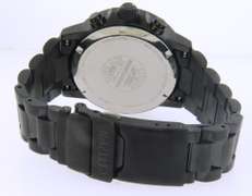 Citizen Eco Drive Nighthawk Chronograph PVD Bracelet Watch