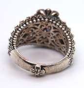 Lot of 2 Vintage Sterling Silver Rings