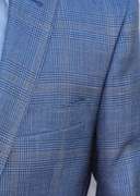 Wool & Silk Fabric, Modern Fit Sport Jacket by Galante