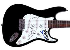Robert Johnson Tribute Concert Autographed Guitar Rundgren Gray Taylor Reid ACOA