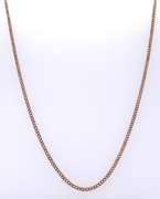 Vintage Yellow Gold Curb Link Chain