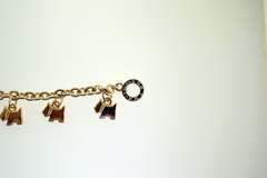 Vintage Agatha Paris Chain Charm Bracelet