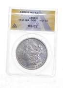MS62 1888 Morgan Silver Dollar - VAM-18A DDO Hot 50 - Graded ANACS