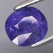Top blue violet 2.12ct UNHEATED Tanzanite