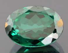 Attention grabbing 8.69ct emerald green Mystic Topaz