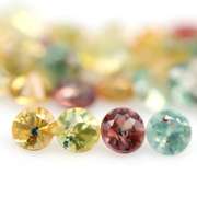 Ravishing 6.66ct diamond cut Songean Sapphire set