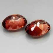 Stunning 11.97ct pair of Imperial Topaz