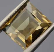 Rich 3.88ct untreated emerald cut Citrine