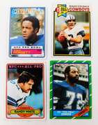 4 Dallas Cowboys Football Cards