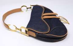 Dior Denim Saddle bag