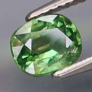 Heated only! 1.21ct natural green Australian Sapphire