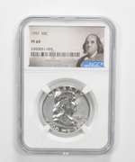 PF69 1957 Franklin Half Dollar - Graded NGC