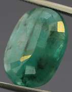 Stunning 4.37ct mine cut pure Zambian Emerald