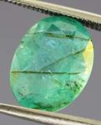 Vivid! Top spring green 2.65ct Rutile Emerald!