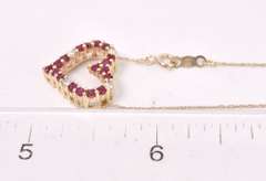 Ravishing Ruby and Diamond Ring in Yellow Gold