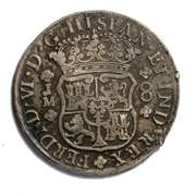 Mexico 1756 Pillar Dollar