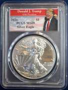 2020 PCGS MS69 S$1 Donald J. Trump