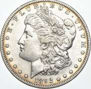 1892-S Morgan Silver Dollar