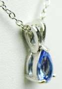 Sterling Tanzanite Necklace