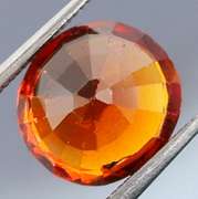 Fiery top red orange 3.90ct Hessonite Garnet