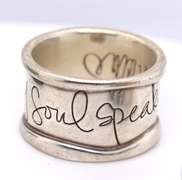 Group Lot of 4 Sterling Silver Rings