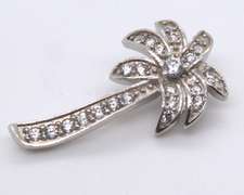 Group Lot of 3 Cubic Zirconia Pendants