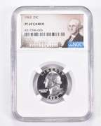 PF69 CAM 1963 Washington Quarter - Graded NGC
