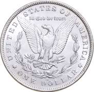 1890-O Morgan Silver Dollar