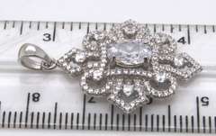 Group Lot of 3 Cubic Zirconia Pendants