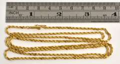 Useful 18k Rope Necklace