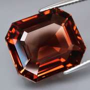 Simply stunning 19.82ct emerald cut Imperial Topaz