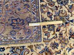 VINTAGE PERSIAN KASHAN RUG 9X13