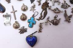 Vintage Sterling Silver Group Lot of Charms