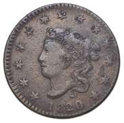1820/19 Matron Head Large Cent
