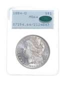 MS64 1884-O Morgan Silver Dollar - CAC - Graded PCGS