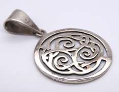 Vintage Sterling Silver Signed Pendant