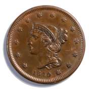1840 Small Date Large Cent