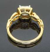 18k Simon G Diamond Engagement Ring