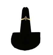 Impeccable Oval Diamond Ring with 14k Gold