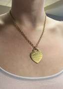 Rare 18k Extra Large Tiffany & Co Heart Tag