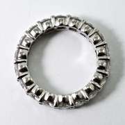 Exceptional Platinum and Diamond Eternity Band