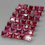 Radiant princess cut! Unheated! 3.80ct Sapphire set!